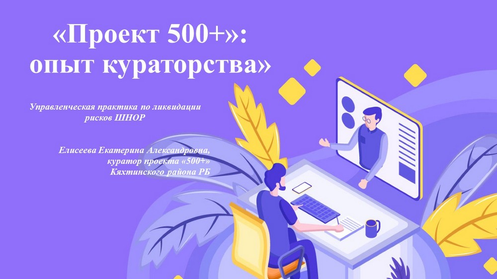 Елисеева Е.А. Куратор проекта 500 