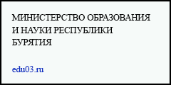 Министерство образования и науки РБ